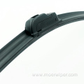 Silicone soft window wiper blade windshield